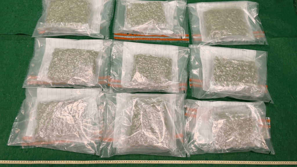 香港海關機場連破兩宗毒品案 檢437萬元大麻花及可卡因拘兩男