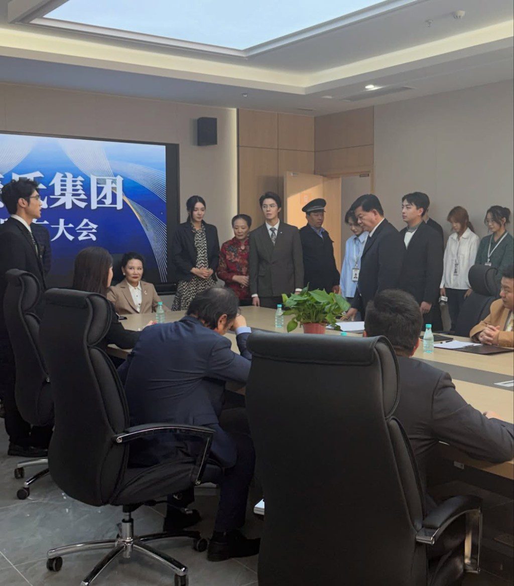 林正峰近期參演了內地短視頻平台巨頭的新作品。