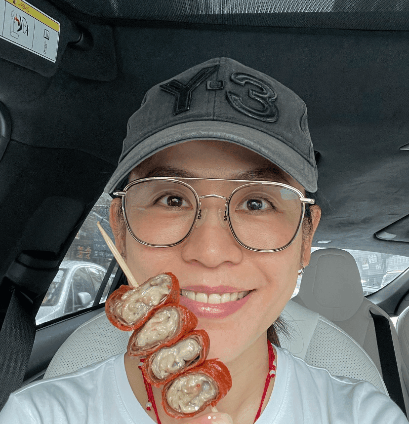 宣萱生活貼地,喜歡品嚐街頭小食。