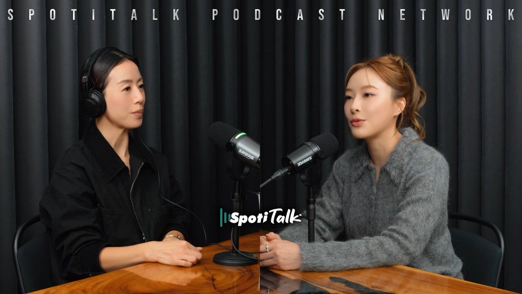 陳瀅在節目《SpotiTalk》分享拍攝《璀璨之城》大尺度戲份的感受。