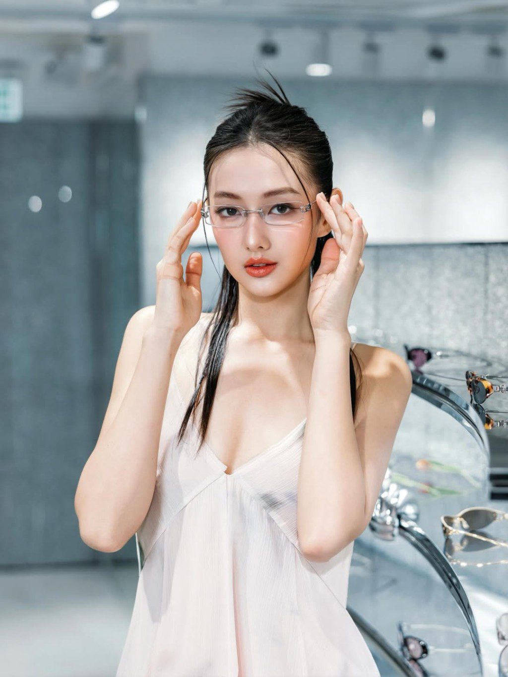 譚旻萱身形表現不錯