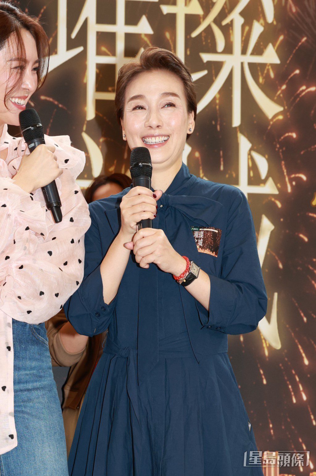 近日備受關注的江美儀因工作安排,活動後迅速離開,未有接受傳媒訪問。