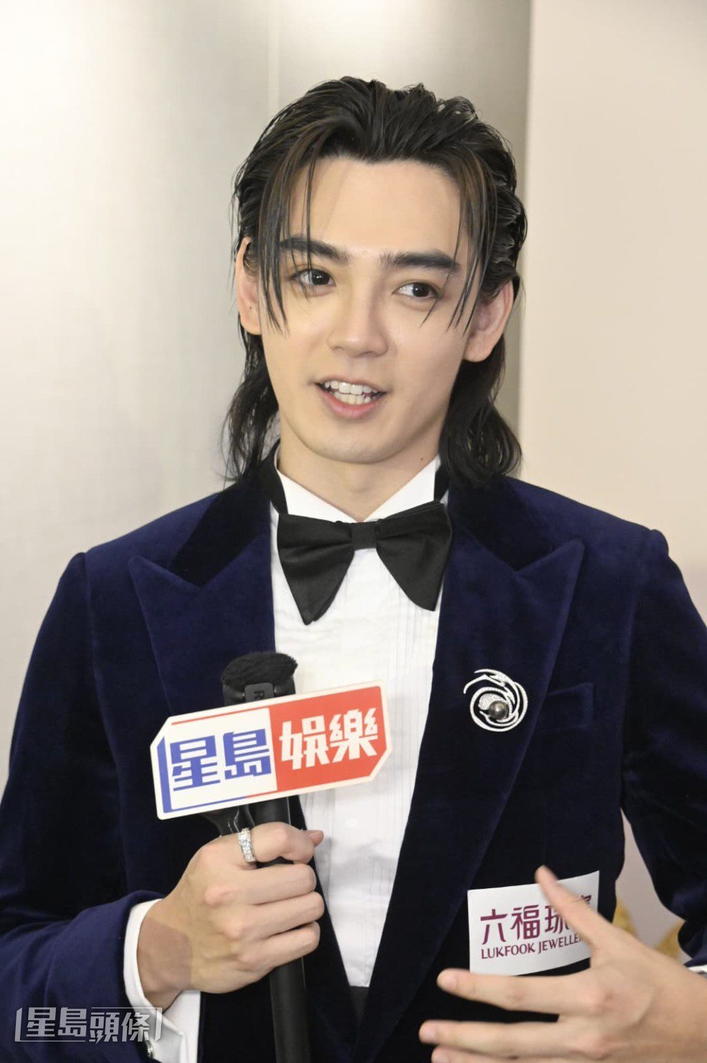歐鎮灝分享為劇集拍攝親熱戲時，如何克服心理障礙。