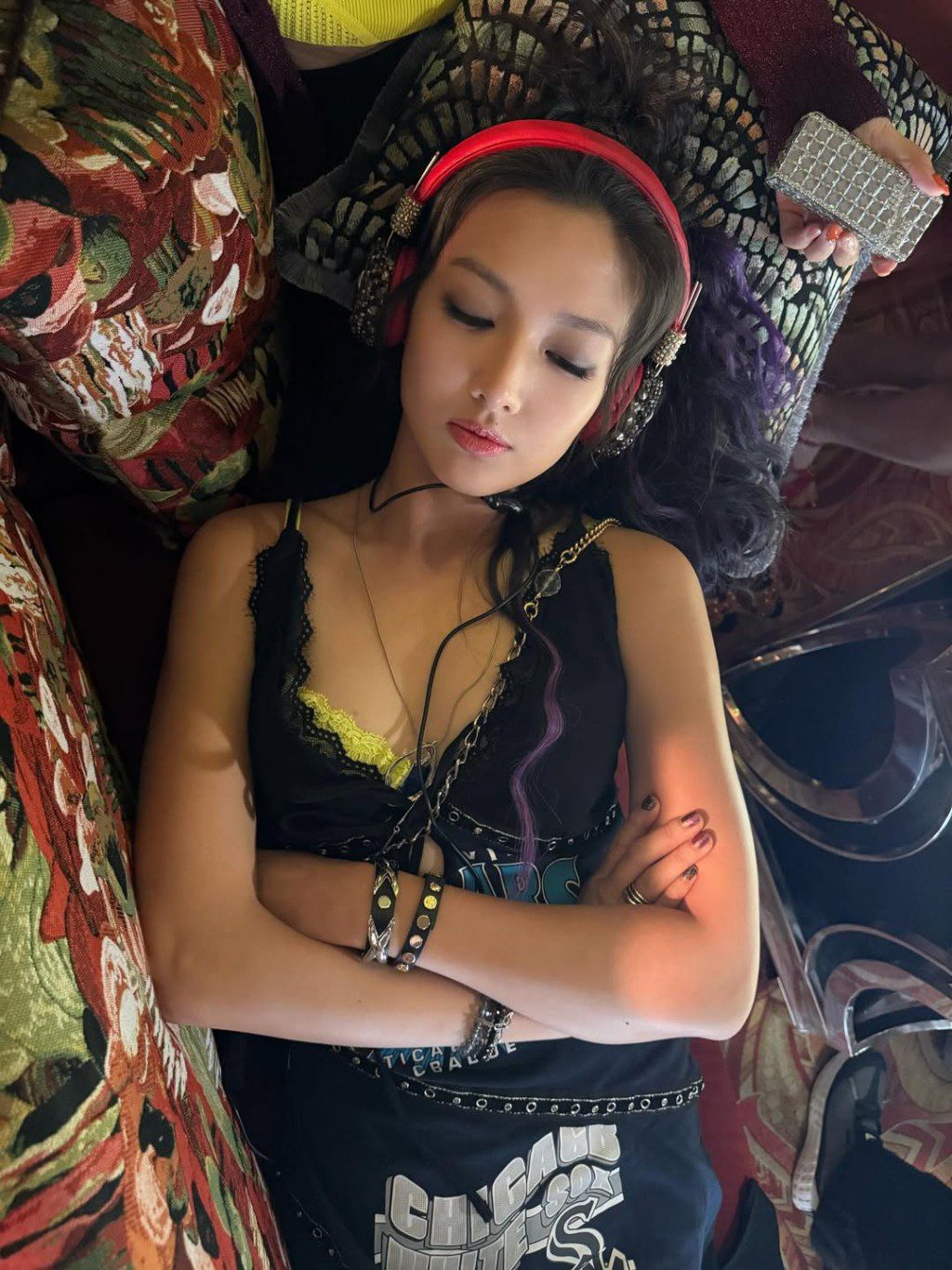 譚旻萱展現美好身材。