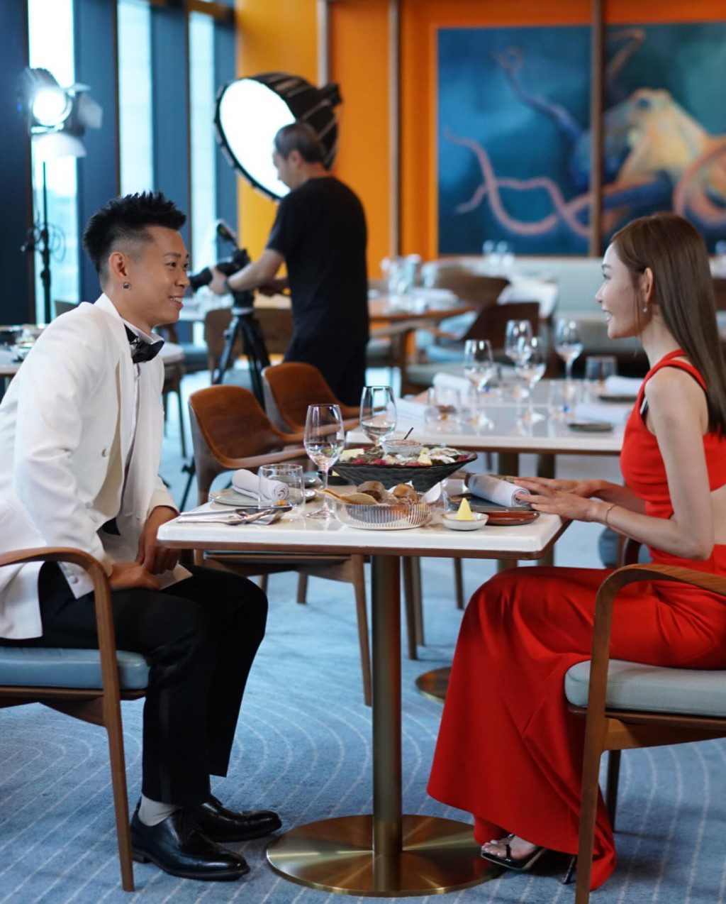 區顯揚曾參與ViuTV戀愛真人騷《35+ LOVE》。
