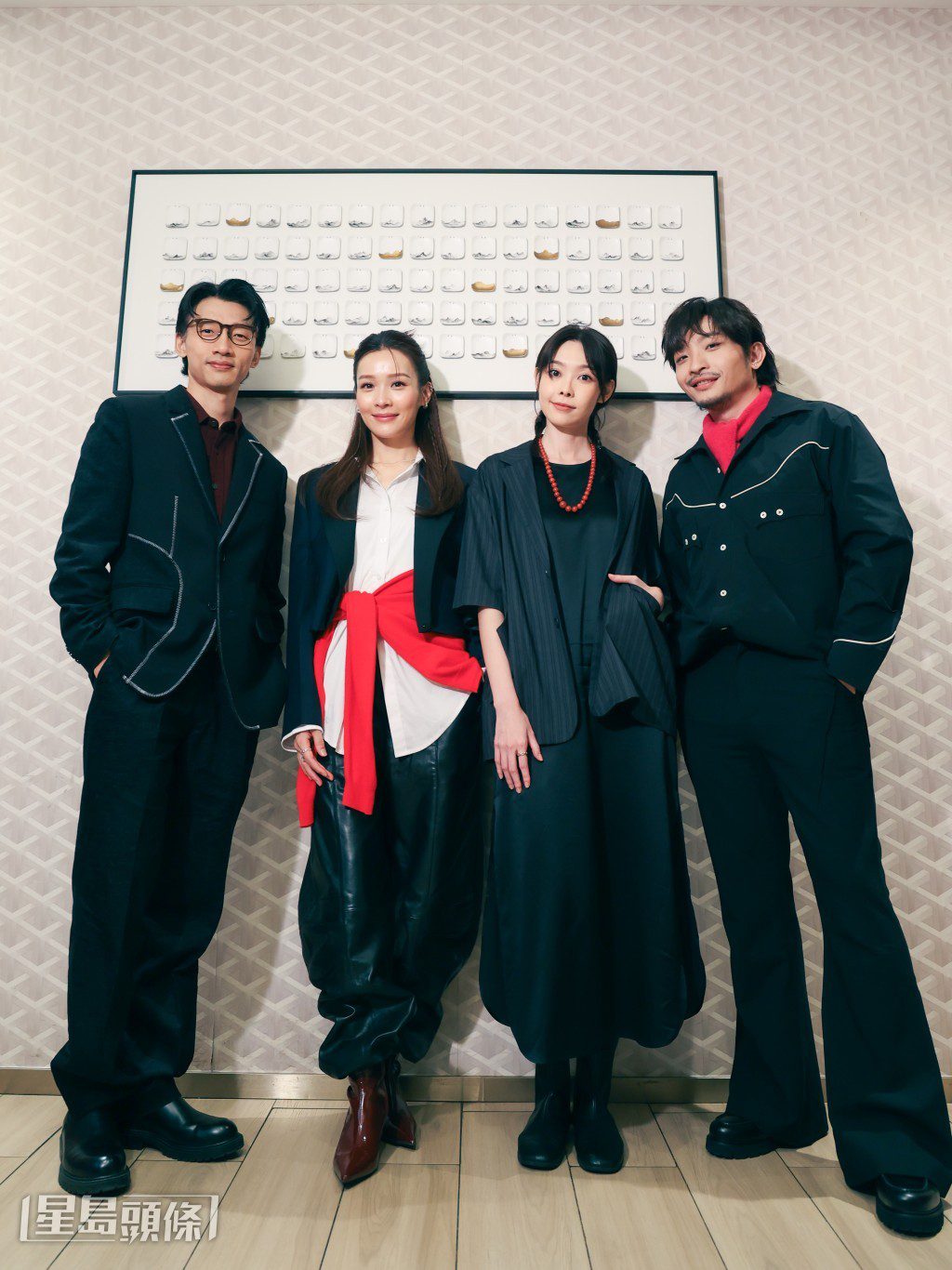 陳湛文、Ali、劉漪琳和阿Dee分兩組演出,不在台上時也要留意故事發展。