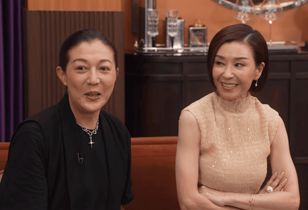 當伍詠薇問對方是否89年亞姐時，吳綺莉沒有正面否認。