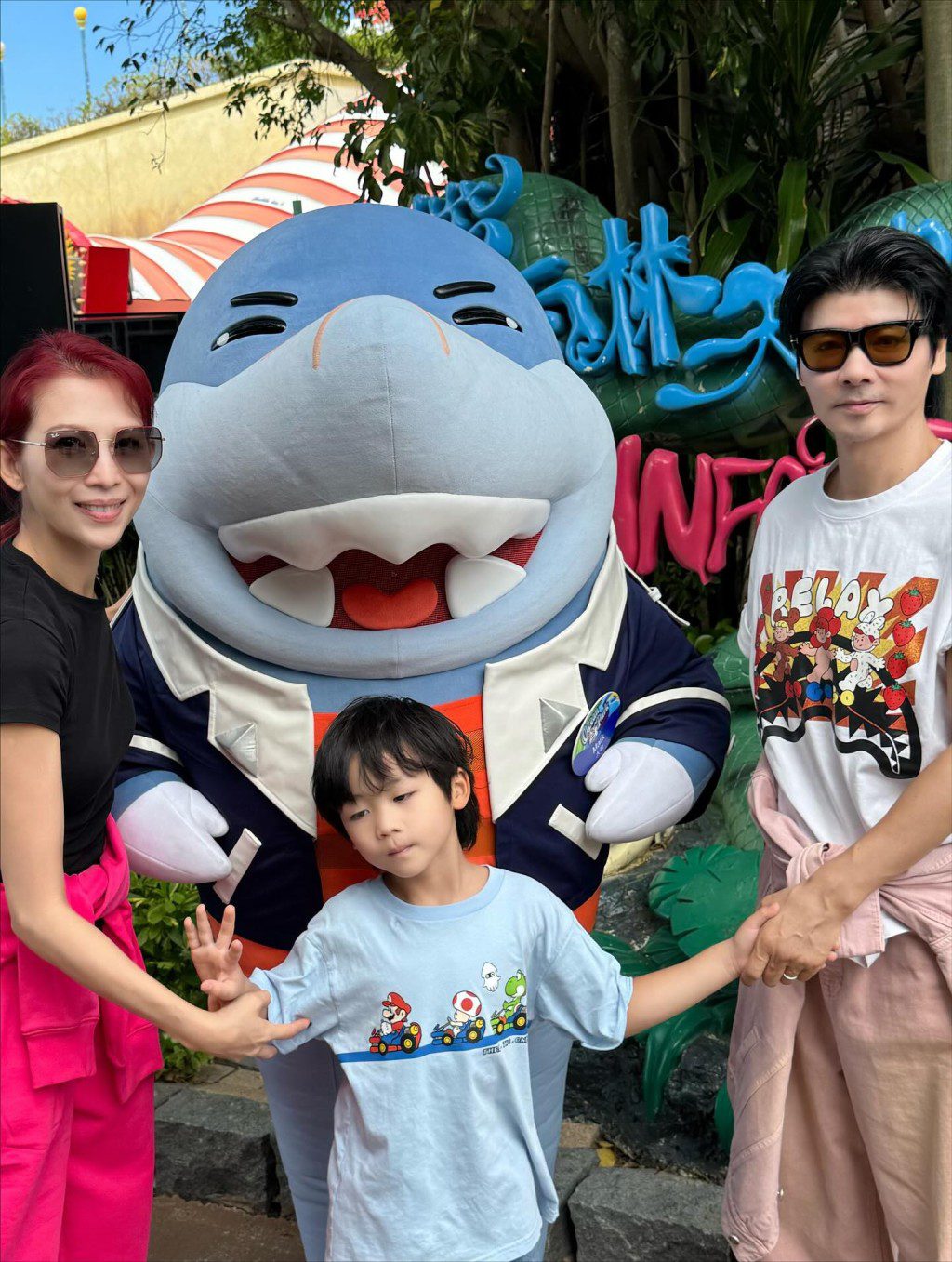 小壽星「魚蛋」十分可愛。