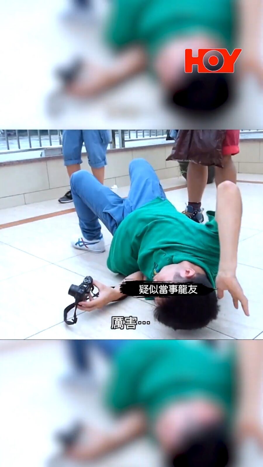 即使要躺在地上拍照也沒問題。