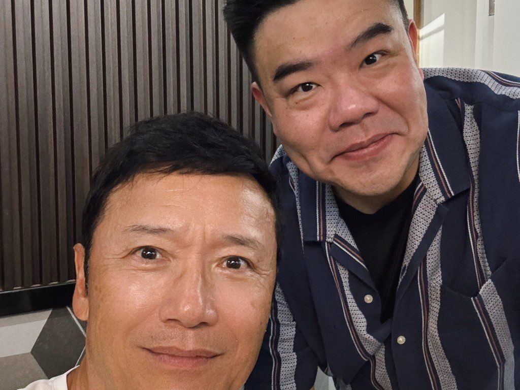 苗僑偉與林澄光一同合照。