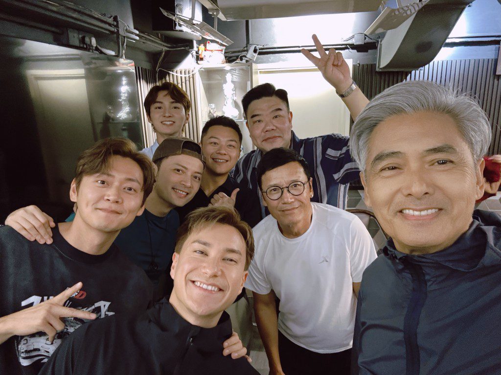 周潤發與苗僑偉的型格魅力,與年輕小生同框亦不遜色。