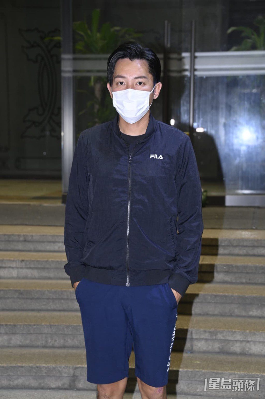 張頴康到場送別甄志強。