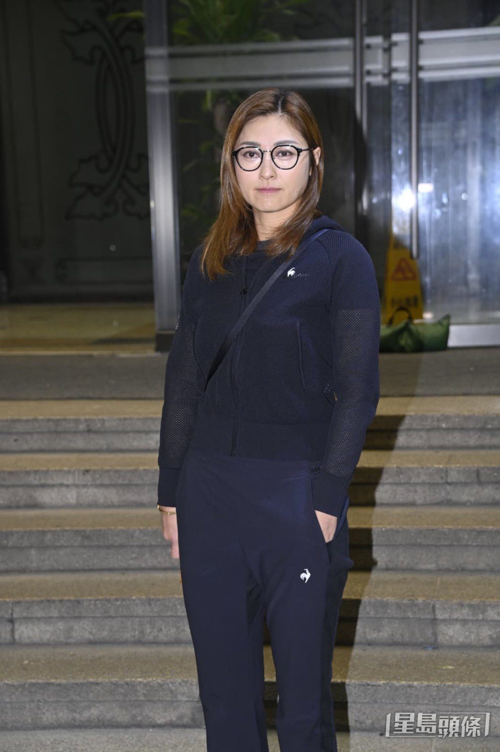 李思雅到場送別甄志強。
