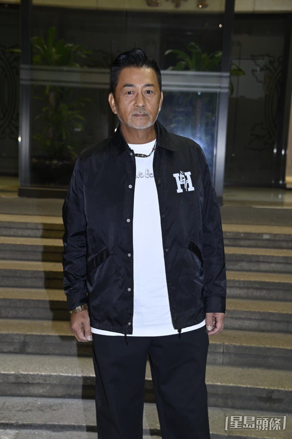 林迪安到場送別甄志強。