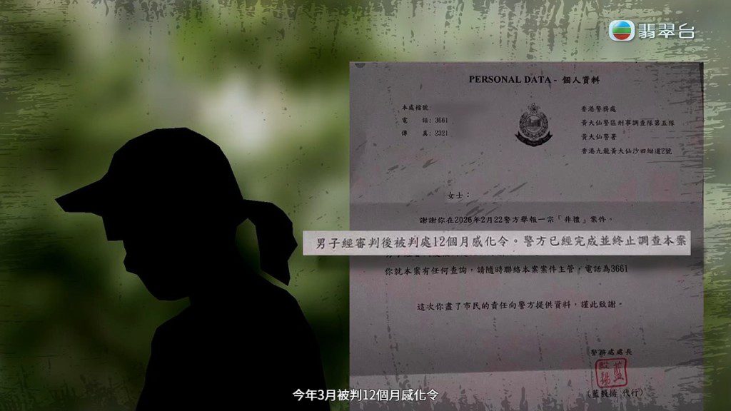 他於2024年因非禮罪被法庭判處12個月的感化令。