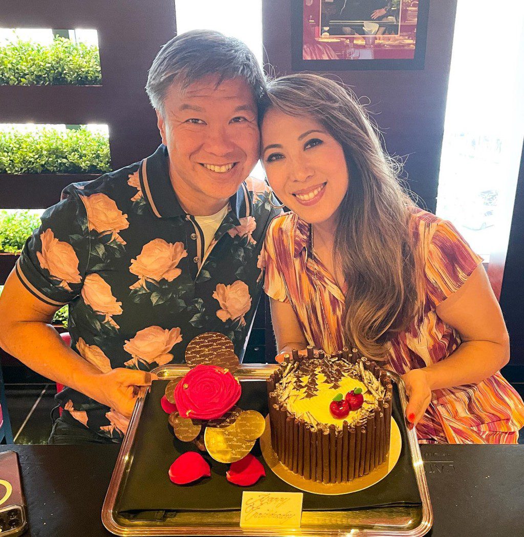 結婚多年,李樂詩與丈夫依然十分恩愛。