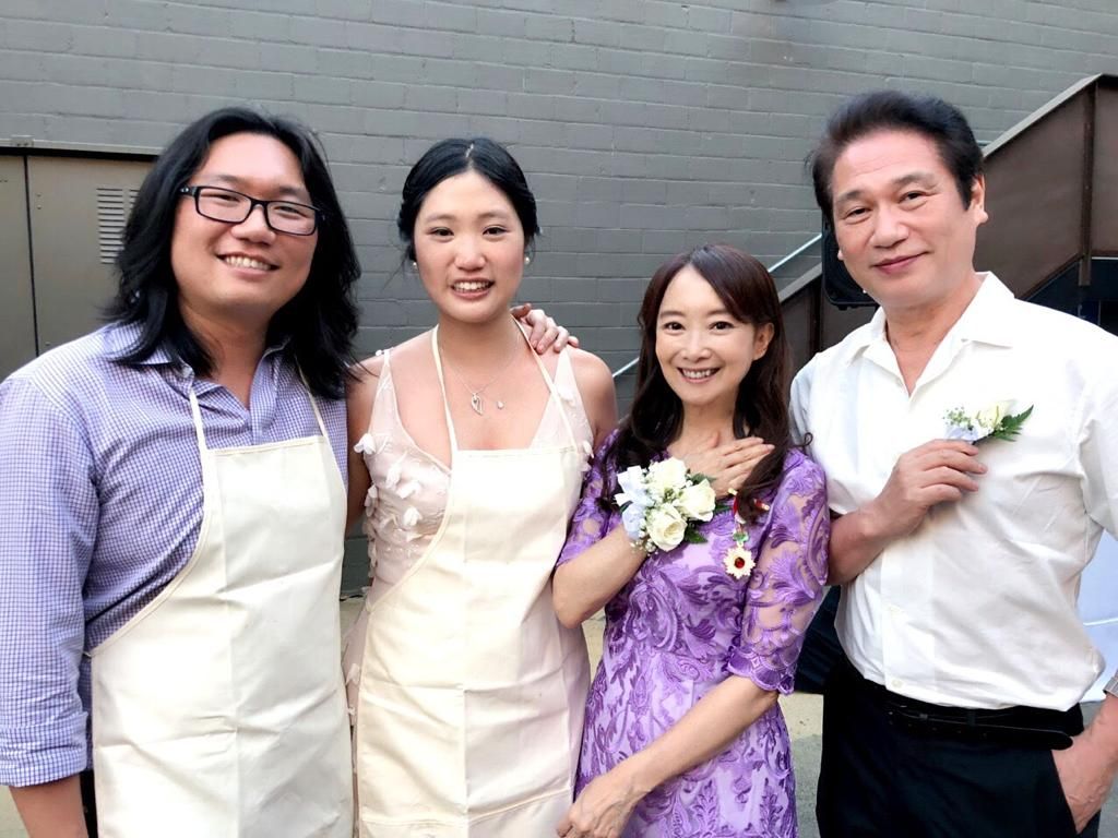 陳美齡與兒媳關係融洽。