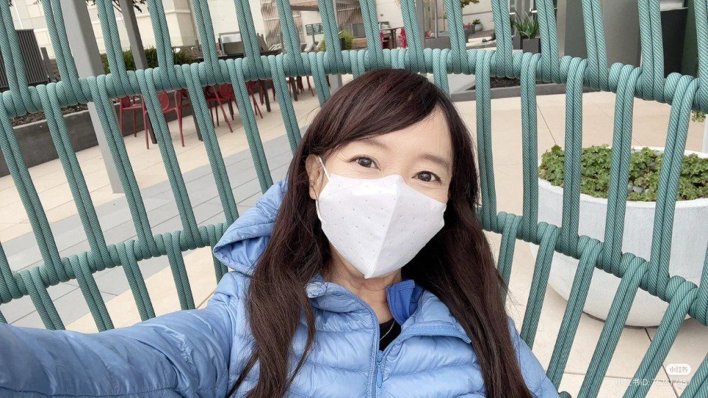陳美齡細仔在美國的住所相當闊落。