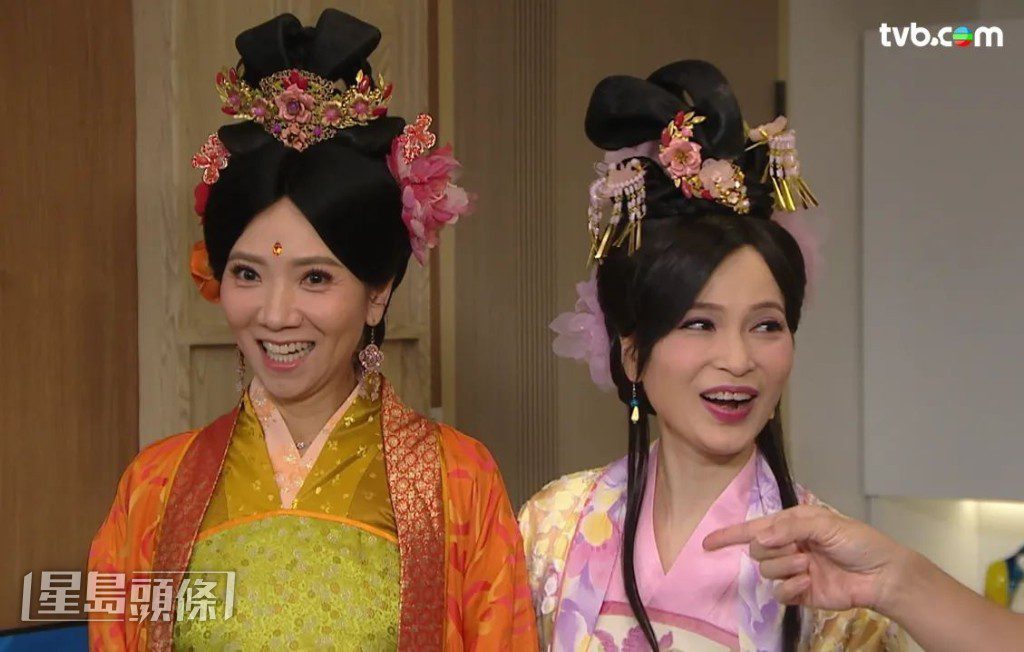 車婉婉與樊亦敏一同以古裝造型亮相。
