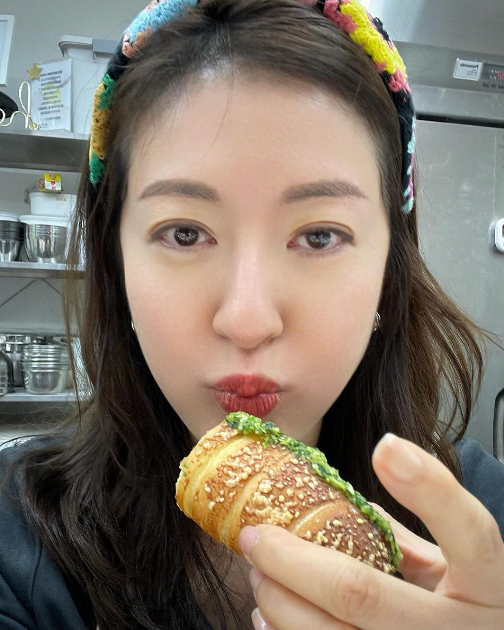 唐詩詠的麵包店主打多款精緻的和式麵包。