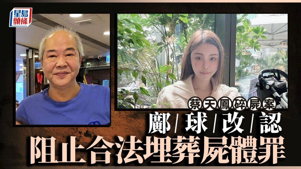 蔡天鳳案庭審進展：鄺球承認阻止合法埋葬屍體罪 兩子早前認同一罪名